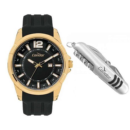 Kit Relógio Masculino Condor + Multifunções CO2115MVY/K5P