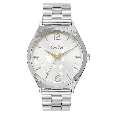 Relógio Feminino Condor Analógico COPC21JBC/4K - Prata