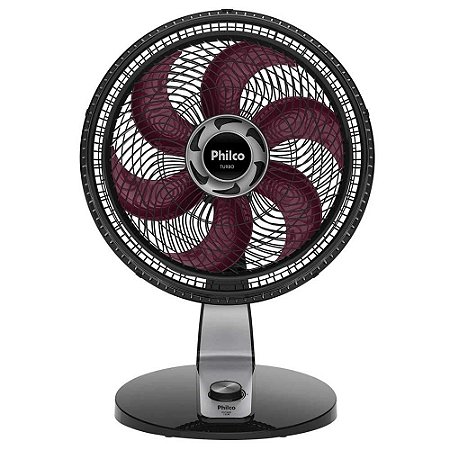 Ventilador de Mesa/Parede Philco 155W PVT400 Bordô - 127V