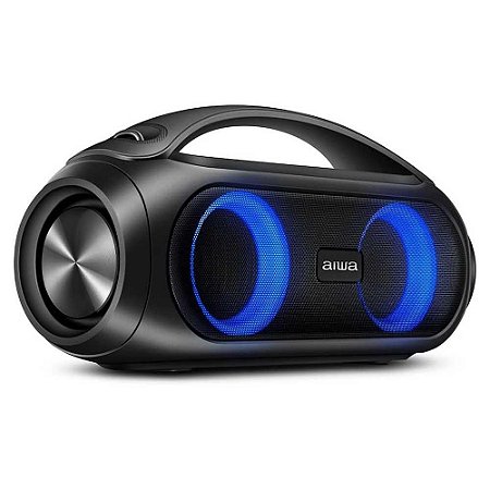 Caixa de Som Boombox Aiwa Bluetooth IPX5 50W AWS-BBS-02-A