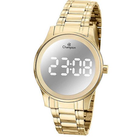 Relógio Feminino Champion Digital CH48046B - Dourado