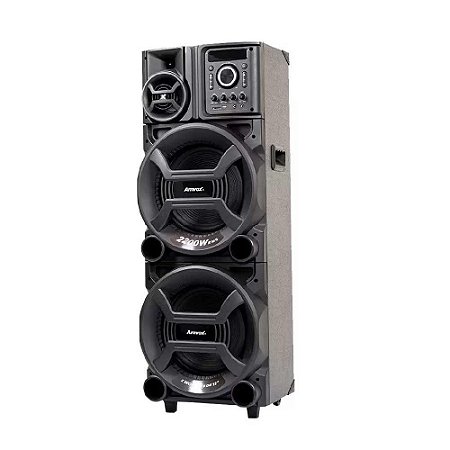 Caixa de Som Amplificada Amvox Pesadão 2200W Rms ACA2201