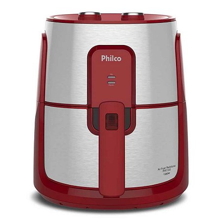 Fritadeira Air Fryer Philco 4,4L 1500W PFR15VI Vermelho 127V