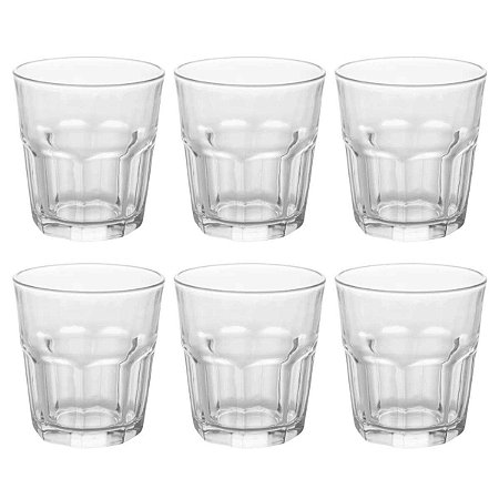 Conjunto 6 Copos de Vidro Wolff 310ml Allure Ref.25628