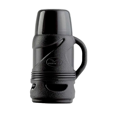 Garrafa Térmica Invicta Líder 320ml Rolha - Preto