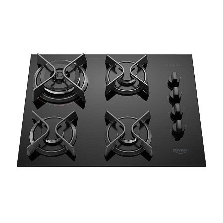 Cooktop a Gás Dako Supreme 4 Bocas Ref.300001513 - Bivolt