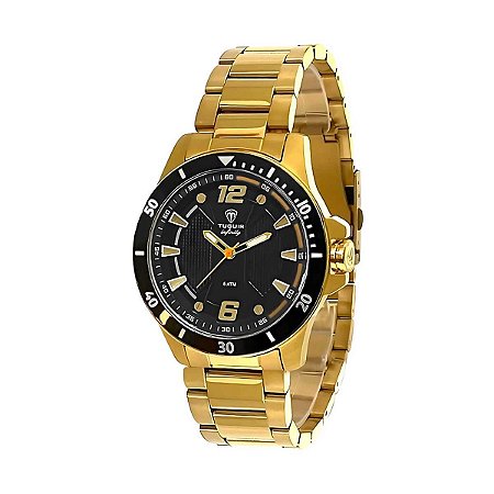 Relógio Masculino Tuguir Infinity 9166A TGI37000 - Dourado