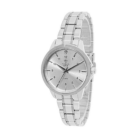 Relógio Feminino Tuguir Infinity 3114B TGI37052 - Prata