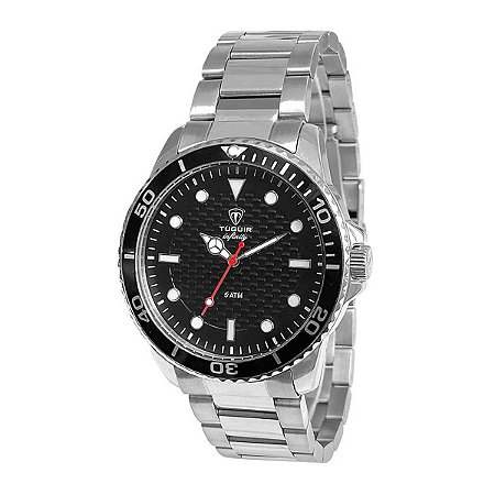 Relógio Masculino Tuguir Infinity 9166F TGI37003 - Prata