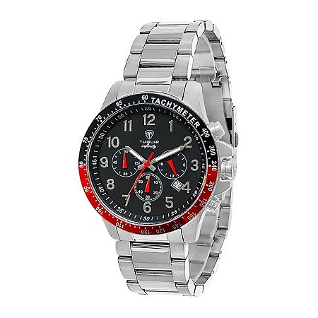Relógio Masculino Tuguir Infinity 6166G TGI37032 - Prata