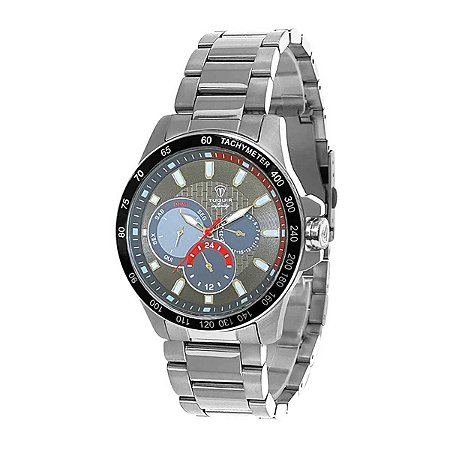 Relógio Masculino Tuguir Infinity 6116J TGI37043 - Prata