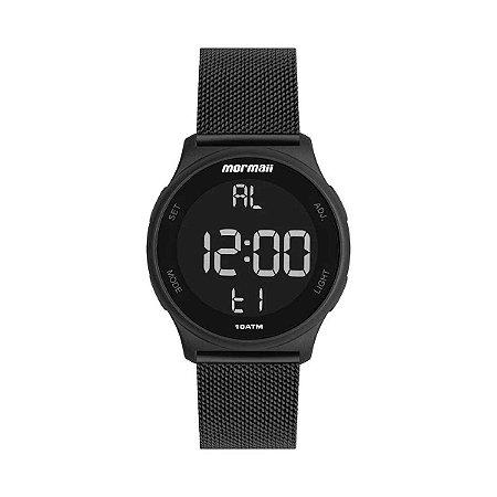 Relógio Unissex Mormaii Force Digital MO7700/8P - Preto
