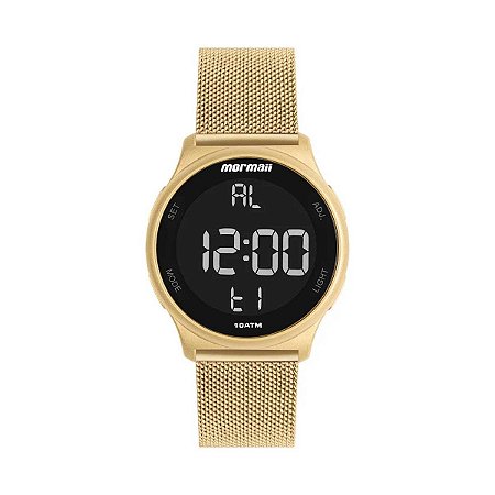 Relógio Unissex Mormaii Digital MO7700A/8D - Dourado