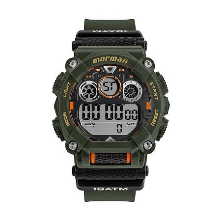 Relógio Masculino Mormaii Force Digital MO8005A/8V - Verde