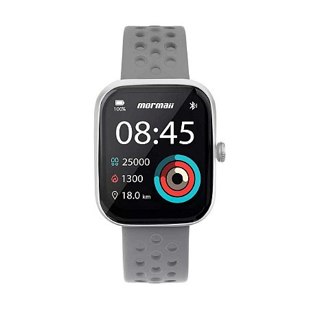 Smartwatch Mormaii Life Ultra MOLIFEUAK/8C - Cinza