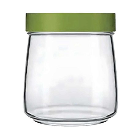 Pote de Vidro Com Tampa Nadir 800ml Mandacaru Verde