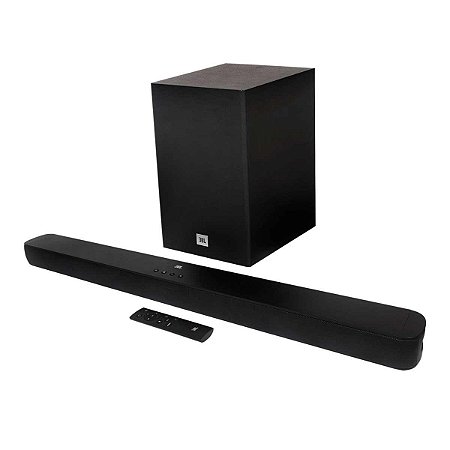Home Soundbar JBL Cinema 110W SB180 2.1CH Preto - Bivolt