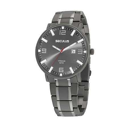 Relógio Masculino Seculus Analógico 44114G0SVNT1 Cinza