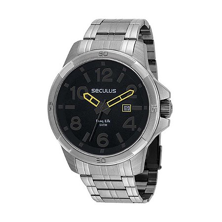 Relógio Masculino Seculus Analógico 44070G0SVNA2 Prata