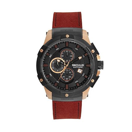 Relógio Masculino Seculus Cronográfo 20923GPSVIC7 Rose
