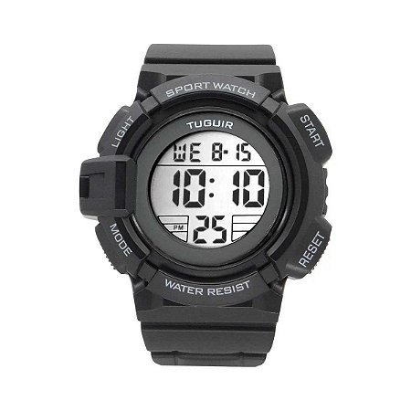 Relógio Masculino Tuguir Digital TG131 TG30025 Preto