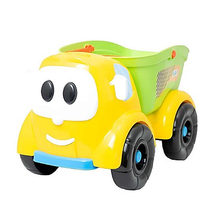 Brinquedo Rodadinhos Caçamba Tateti Calesita Ref.413 Amarelo