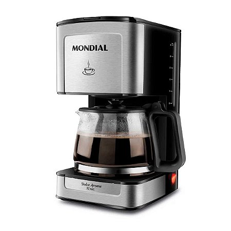 Cafeteira Elétrica Mondial Dolce Arome C-44-32X-SI Inox 220V