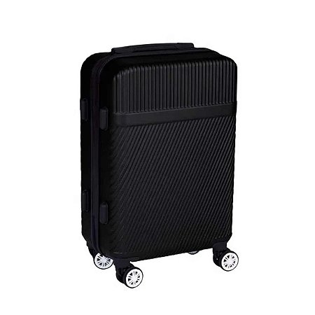 Mala de Bordo Até 10Kg Mor ABS 360° Ref.8622 Preto