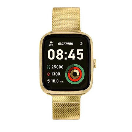 Smartwatch Mormaii Life Ultra MOLIFEUAO/7D - Dourado