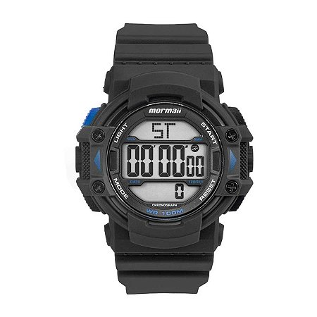 Relógio Masculino Mormaii Digital MO230200/8A - Preto
