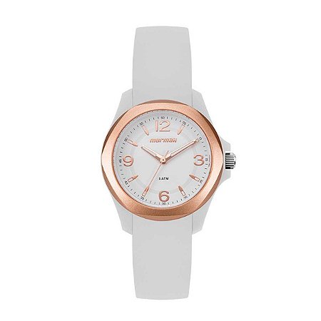 Relógio Feminino Mormaii Analógico MO2036JJ/8B Branco