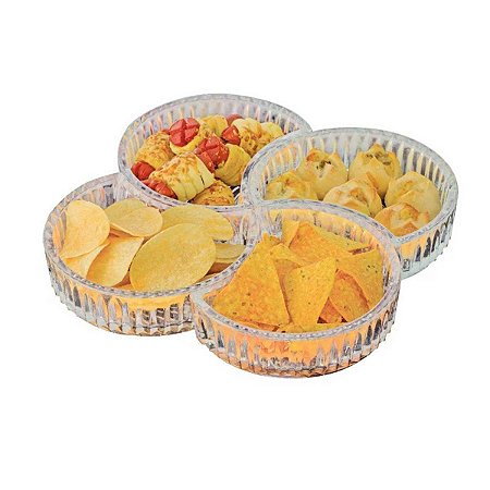 Conjunto Petisqueira de Vidro Ruvolo Klassikglas Ref.480748