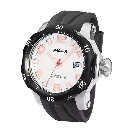 Relógio Masculino Magnum Analógico MA35173Q - Prata