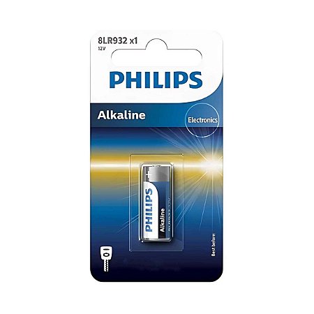 Bateria Alcalina Philips A23 V23GA E23A 8LR932/59 - 12V