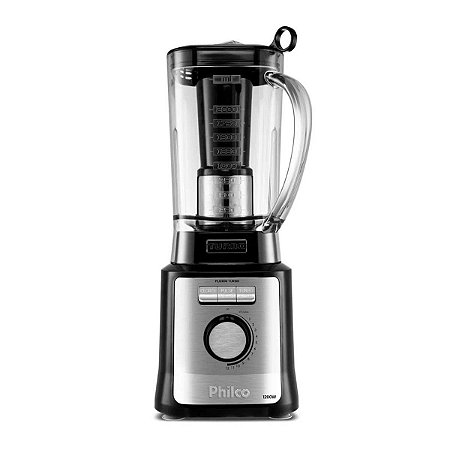 Liquidificador Philco 3 Litros 1200W PLQ1600P Preto 220V