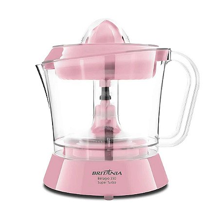 Espremedor de Frutas Britânia 35W Bellagio 350RS Rosa 220V
