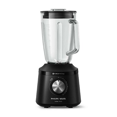 Liquidificador Philips Walita 2L Vidro HR2272/90 Preto 220V