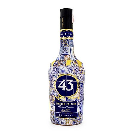 Licor 43 Diego Zamora Edição Limitada Made of Spain 700ml
