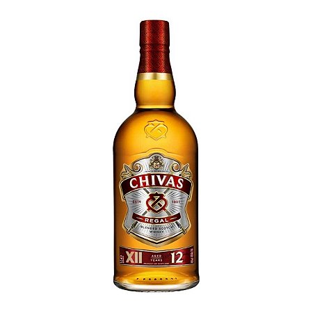 Whisky Chivas Regal 12 Anos Blended Escocês 1 Litro