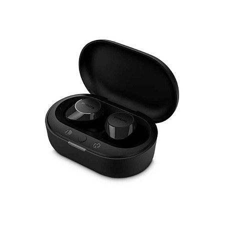 Fone de Ouvido Philips Bluetooth TAT1209BK TWS Preto