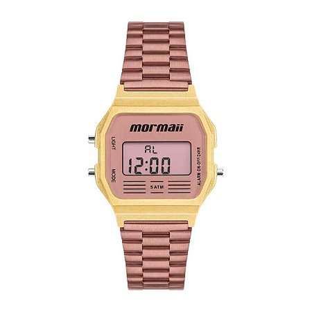 Relógio Feminino Mormaii Vintage MOBJ3808A/7J Rose E Dourado