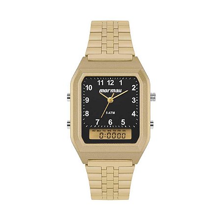 Relógio Feminino Mormaii Vintage MOPC21JALG/7P - Dourado