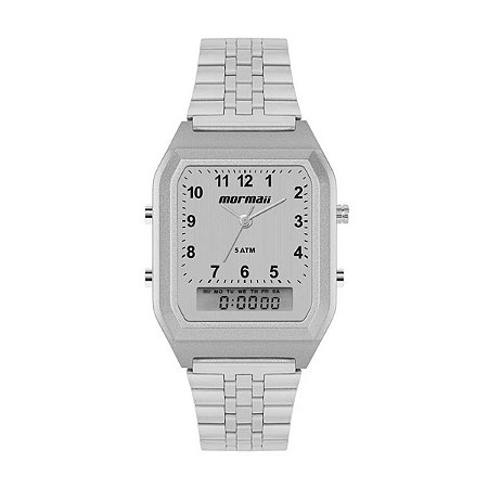 Relógio Feminino Mormaii Vintage MOPC21JALF/7K - Prata