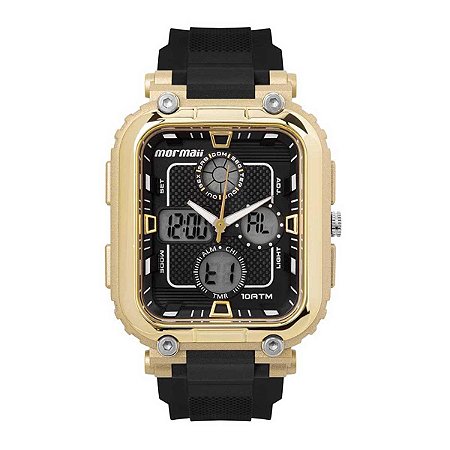 Relógio Masculino Mormaii Force AnaDigi MO24200A/8P Dourado
