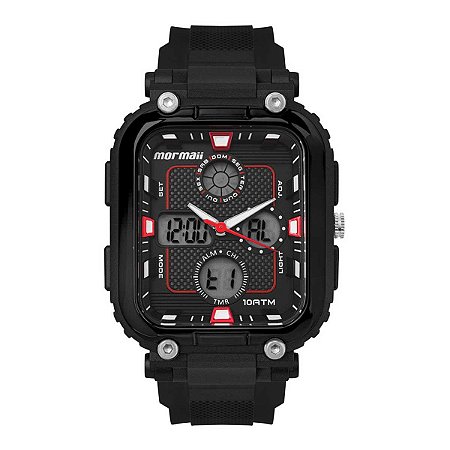 Relógio Masculino Mormaii Force AnaDigi MO24200/8R - Preto