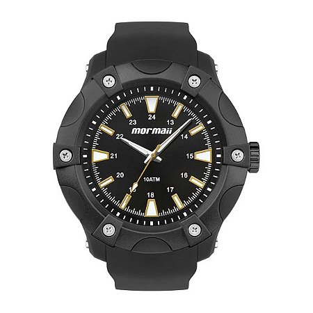 Relógio Masculino Mormaii Analógico MO2035LX/8P - Preto