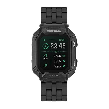 Smartwatch Mormaii Force Militar MOFORCEAI/7P Preto