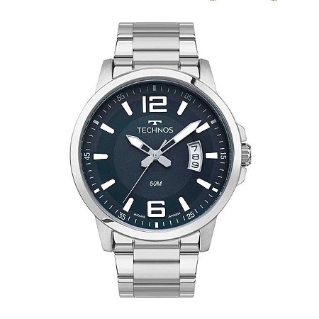 Relógio Masculino Technos Racer Analógico 2315LAR/1A Prata