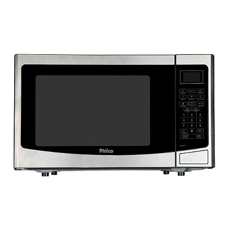 Micro-Ondas Philco 34 Litros 1400W PMO34IP Inox e Preto 127V