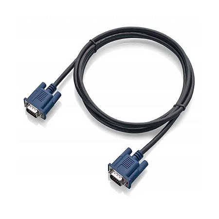 Cabo VGA Macho Para Vga Macho Multilaser WI277 Preto